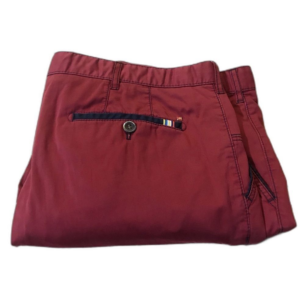 Meyer Modern Deep Red Trousers German Sz 58